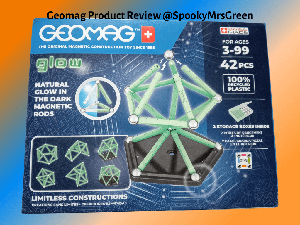#ProductReview Geomag Construction Toy by SpookyMrsGreen.com mindful parenting and modern pagan lifestyle blog.