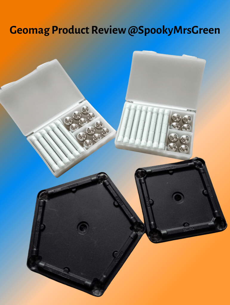 #ProductReview Geomag Construction Toy by SpookyMrsGreen.com mindful parenting and modern pagan lifestyle blog.