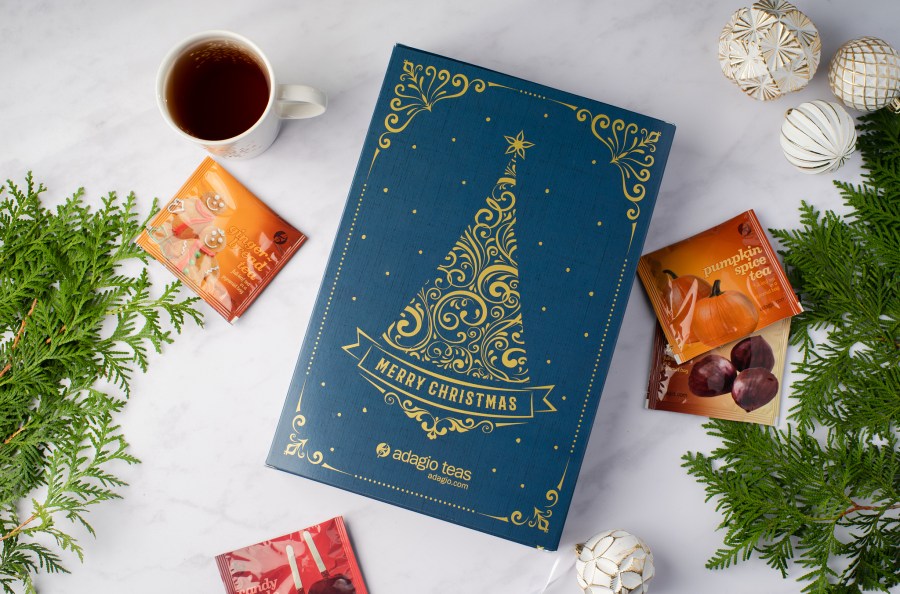 #ProductReview Adagio Teas Christmas Advent Calendar at SpookyMrsGreen.com mindful parenting and modern pagan lifestyle blog.