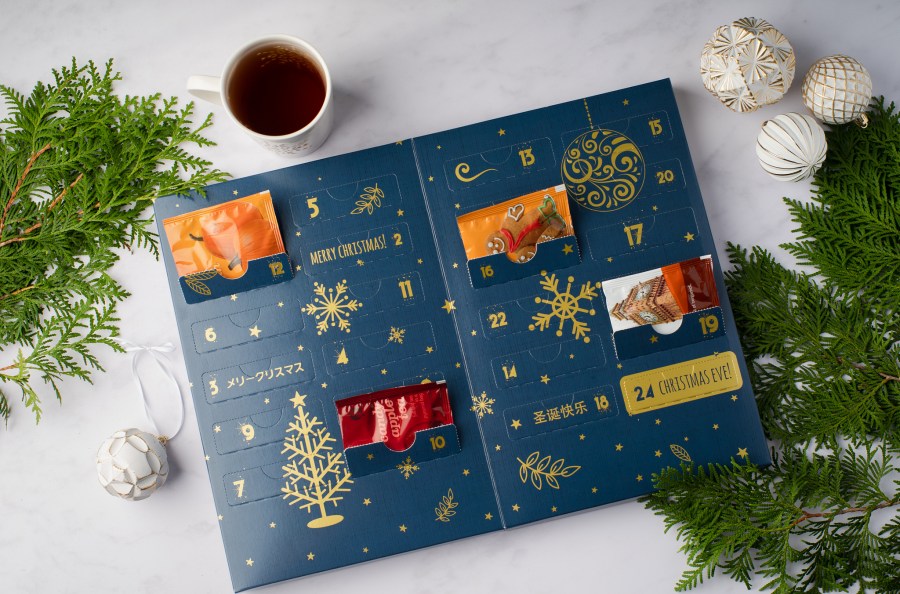 #ProductReview Adagio Teas Christmas Advent Calendar at SpookyMrsGreen.com mindful parenting and modern pagan lifestyle blog.