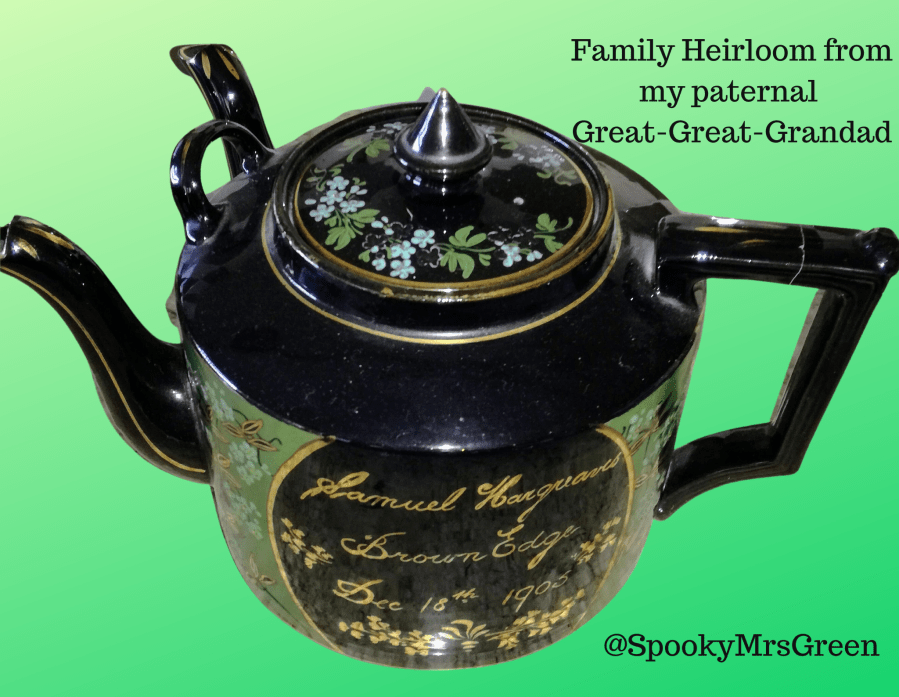 #MummyMonday Family Heirloom from my Paternal Great-Great-Grandad SpookyMrsGreen.com mindful parenting and modern pagan lifestyle blog.