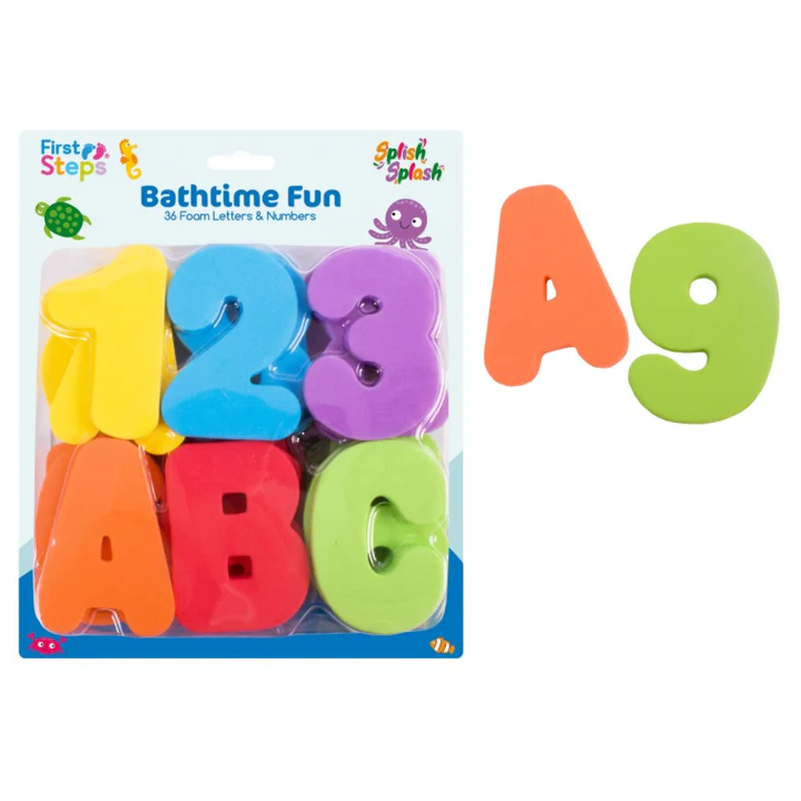 Bathtime Fun Foam Letters and Numbers from Maqio Toys affiliated with SpookyMrsGreen.com mindful parenting and modern pagan lifestyle blog.