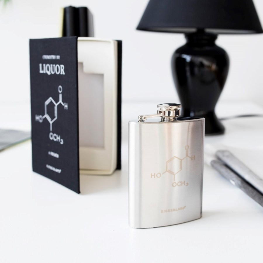 Chemistry Book Flask gift idea affiliated with SpookyMrsGreen.com pagan lifestyle blog.