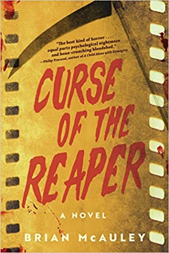 #BookReview "Curse of the Reaper" by Brian McAuley reviewed by Catherine Green for SpookyMrsGreen.com mindful parenting and modern pagan lifestyle blog.