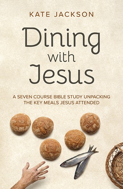 #BookTalk Dining with Jesus: A seven course bible study unpacking the key meals Jesus attended by Kate Jackson featured at SpookyMrsGreen.com mindful parenting and modern pagan lifestyle blog.