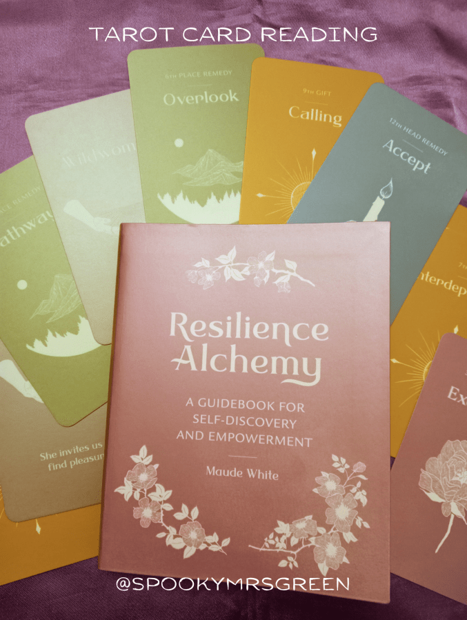 Resilience Alchemy Tarot Card Reading by SpookyMrsGreen.com mindful parenting and modern pagan lifestyle blog