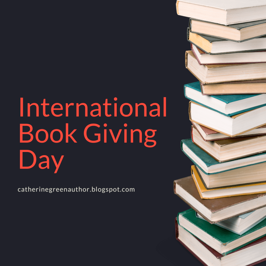 Celebrating International Book Giving Day at SpookyMrsGreen.com pagan lifestyle blog.