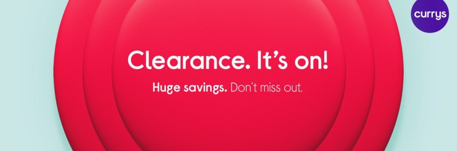 #FreeforallFriday Clearance. It's on! Huge Savings at Currys affiliated with SpookyMrsGreen.com mindful parenting and modern pagan lifestyle blog.