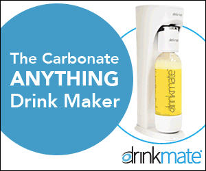 Drinkmate to carbonate your drinks affiliated with SpookyMrsGreen.com mindful parenting and modern pagan lifestyle blog.