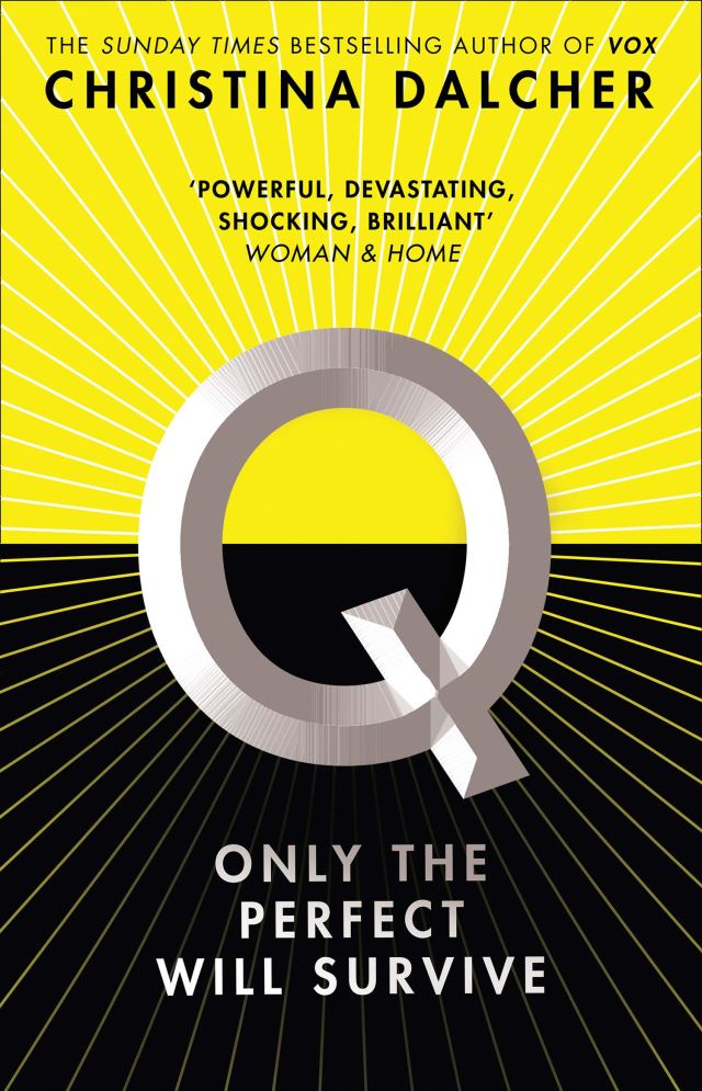 #BookReview Q by Christina Dalcher reviewed by Catherine Green at SpookyMrsGreen.com mindful parenting and modern pagan lifestyle blog.