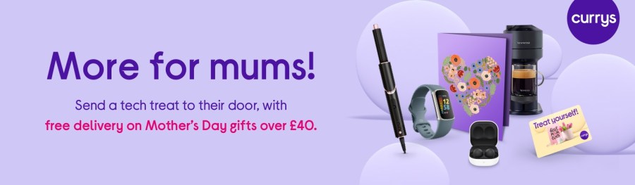 Currys Mothers Day Gifts affiliated with SpookyMrsGreen.com mindful parenting and modern pagan lifestyle blog.