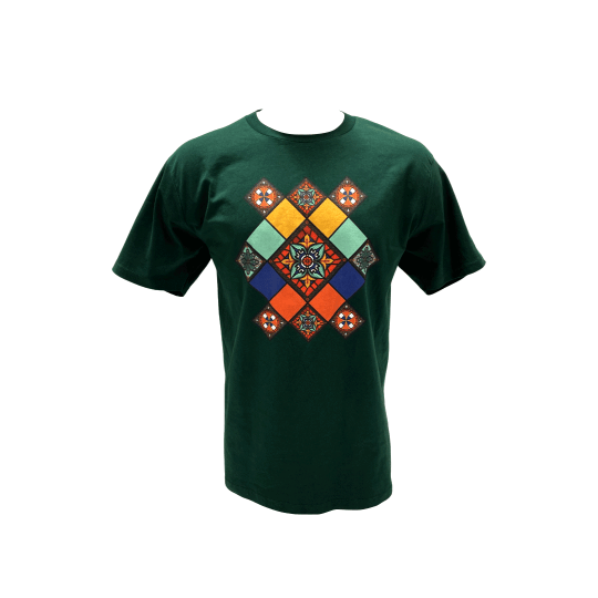 #FreeforallFriday Stained Glass T-Shirt from English Heritage Shop affiliated with SpookyMrsGreen.com mindful parenting and modern pagan lifestyle blog.