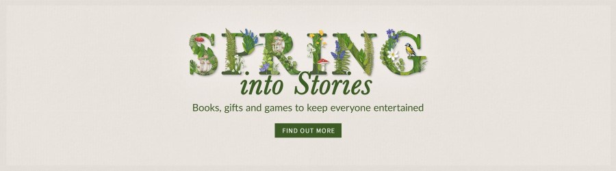 Waterstones Spring into Stories affiliated with SpookyMrsGreen.com pagan lifestyle blog.