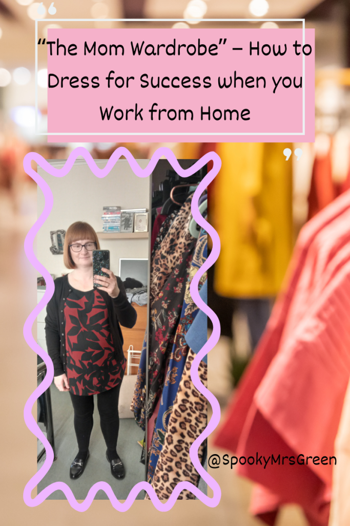 The Mom Wardrobe: How to Dress for Success when you Work from Home by SpookyMrsGreen.com pagan lifestyle blog