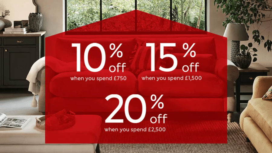 M&S Furniture Offers 10% off, 15% off, 20% off discount deals. Affiliated with SpookyMrsGreen.com pagan lifestyle blog.