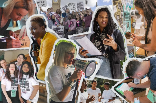 The Body Shop Be Seen Be Heard campaign for women affiliated with SpookyMrsGreen.com pagan lifestyle blog.