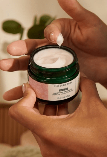 The Body Shop Vitamin E Skincare Collection affiliated with SpookyMrsGreen.com mindful parenting and modern pagan lifestyle blog.