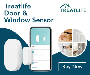 Treatlife Door and Window Sensor smart home technology. Affiliated with SpookyMrsGreen.com mindful parenting and modern pagan lifestyle blog.