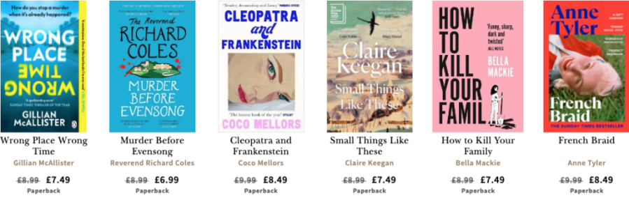 Waterstones Books of the Month May affiliated with SpookyMrsGreen.com pagan lifestyle blog.