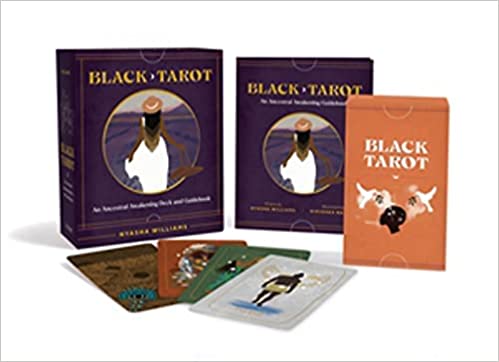 Black Tarot: An Ancestral Awakening Deck and Guidebook reviewed on SpookyMrsGreen.com mindful parenting and modern pagan lifestyle blog.