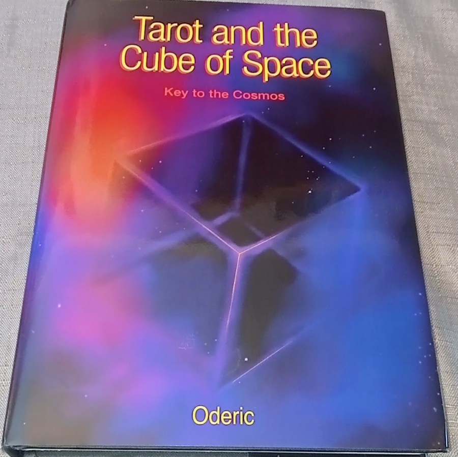 #BookReview "Tarot and the Cube of Space: Key to the Cosmos" by Oderic reviewed by Catherine Green for SpookyMrsGreen.com mindful parenting and modern pagan lifestyle blog.