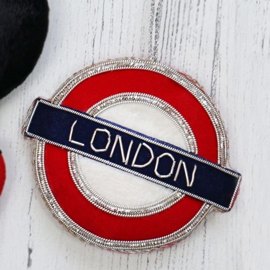 London Tube Sign Hanging Decoration from English Heritage Shop