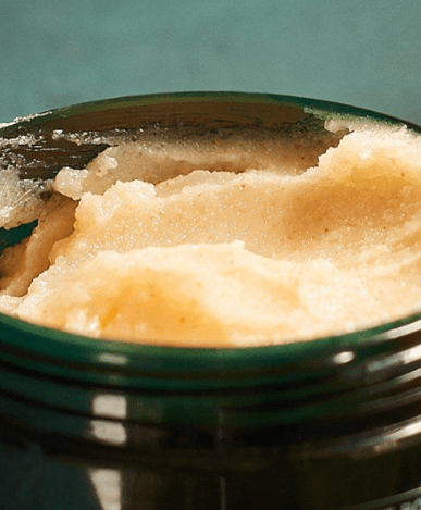 The Body Shop Mango Body Scrub affiliated with SpookyMrsGreen.com pagan lifestyle blog.