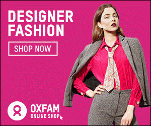Oxfam Online Shop Unique Items, Designer Fashion, Vintage Fashion affiliated with SpookyMrsGreen.com mindful parenting and modern pagan lifestyle blog.