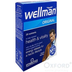 Oxford Online Pharmacy Wellman Original for Men Health and Vitality 30 Tablets affiliated with SpookyMrsGreen.com mindful parenting and modern pagan lifestyle blog.