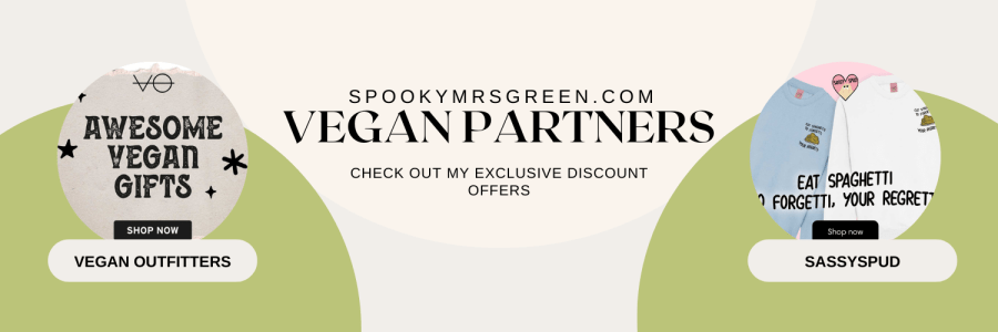 Vegan Partners: Check out my exclusive discount offers! Affiliated with SpookyMrsGreen.com mindful parenting and modern pagan lifestyle blog.