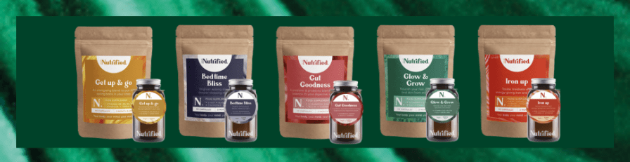 We Are Nutrified Refillable Supplements affiliated with SpookyMrsGreen.com mindful parenting and modern pagan lifestyle blog.