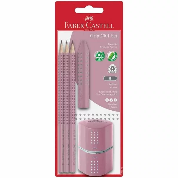 Faber-Castell Grip Rose Set from The Pen Shop Back to School Collection featured at SpookyMrsGreen.com mindful parenting and modern pagan lifestyle blog.