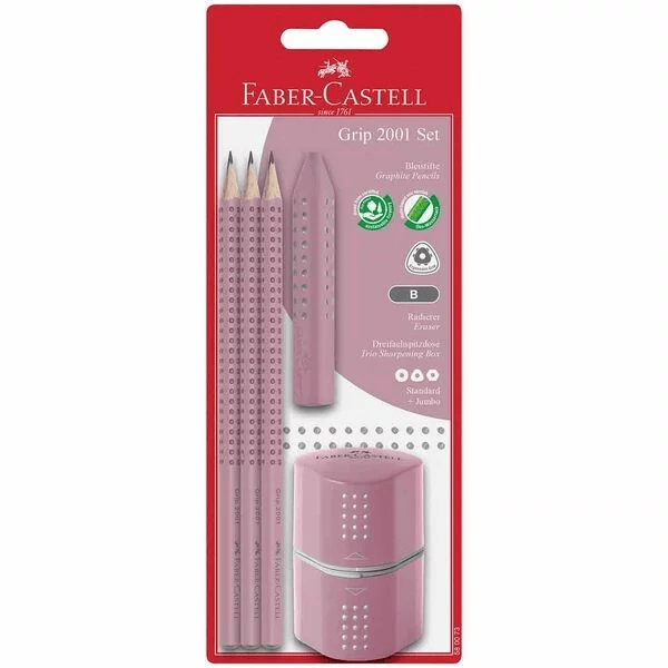 Faber-Castell Grip Rose Set from The Pen Shop Back to School Collection featured at SpookyMrsGreen.com mindful parenting and modern pagan lifestyle blog.