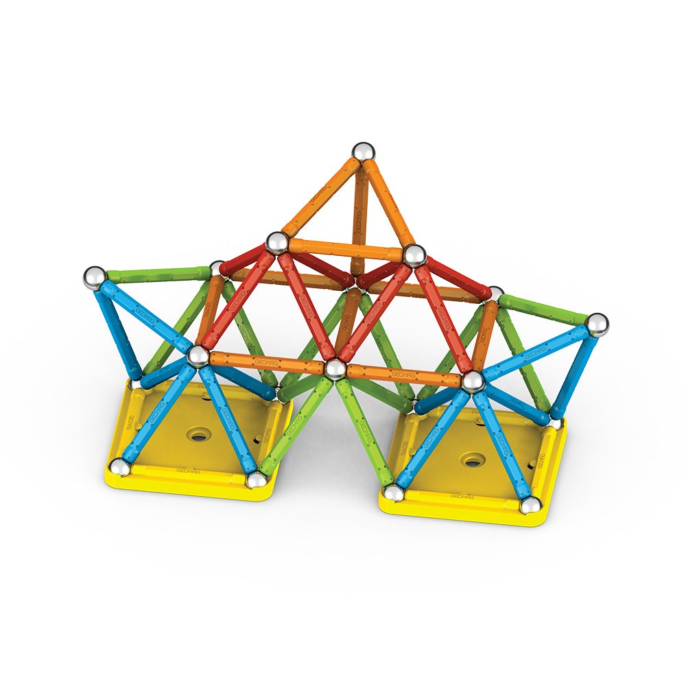 #ToyReview Geomag Supercolor 78 Piece Set reviewed by Catherine Green and her children at SpookyMrsGreen.com mindful parenting and modern pagan lifestyle blog.