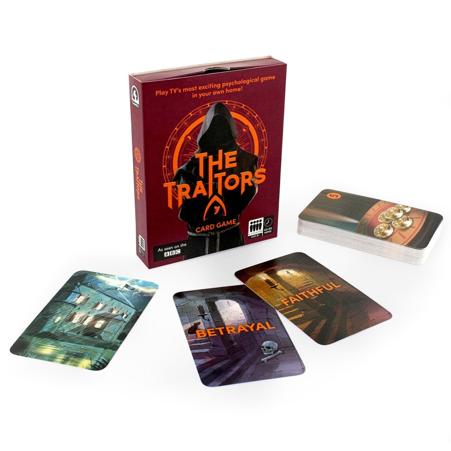 Ginger Fox Games The Traitors Card Game affiliated with SpookyMrsGreen.com mindful parenting and modern pagan lifestyle blog.