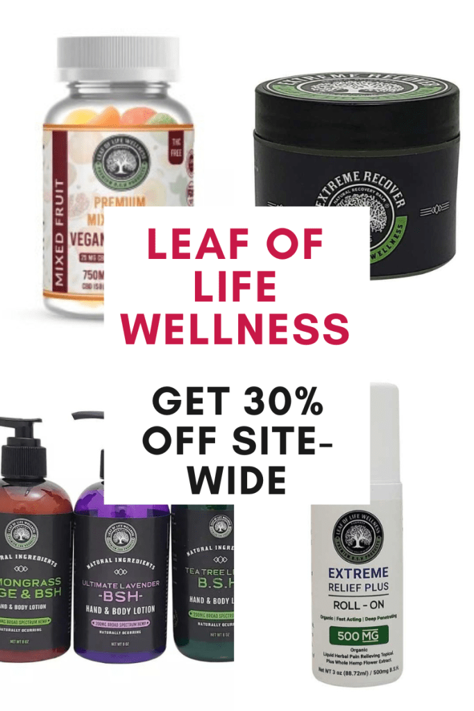 Leaf of Life Wellness Summer Sale affiliated with SpookyMrsGreen.com mindful parenting and modern pagan lifestyle blog.