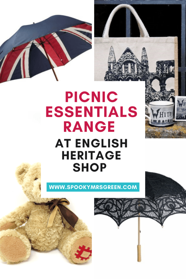 Picnic Essentials Range at English Heritage Shop affiliated with SpookyMrsGreen.com mindful parenting and modern pagan lifestyle blog.