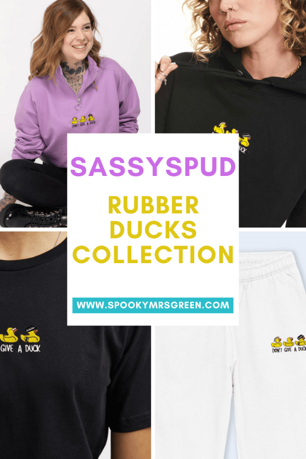 Sassyspud Rubber Ducks Collection affiliated with SpookyMrsGreen.com mindful parenting and modern pagan lifestyle blog.
