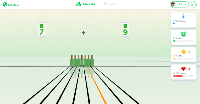 Constructor Calcularis award-winning app for kids aged 6 to 10 affiliated with SpookyMrsGreen.com mindful parenting and modern pagan lifestyle blog.