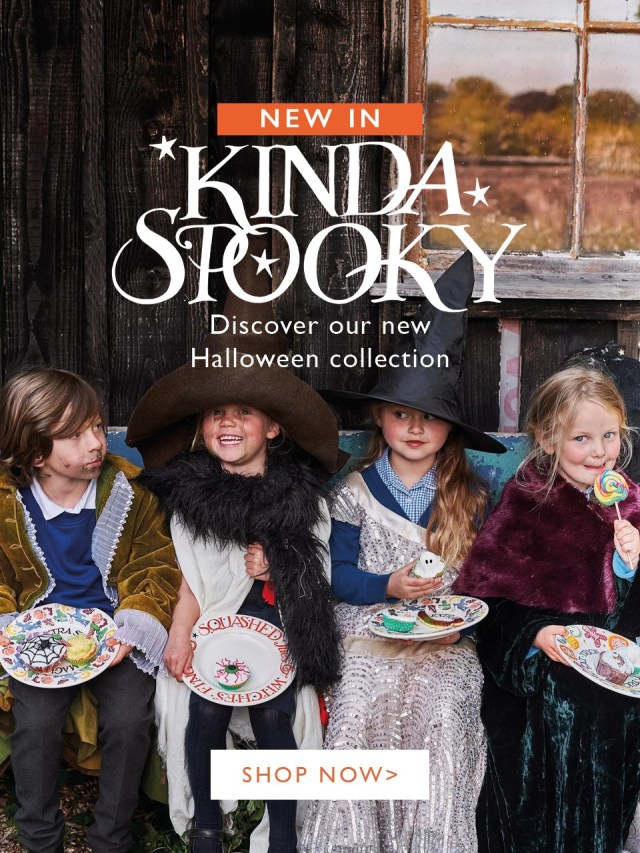 New In Kinda Spooky Discover Our New Halloween Collection at Emma Bridgewater affiliated with SpookyMrsGreen.com mindful parenting and modern pagan lifestyle blog.