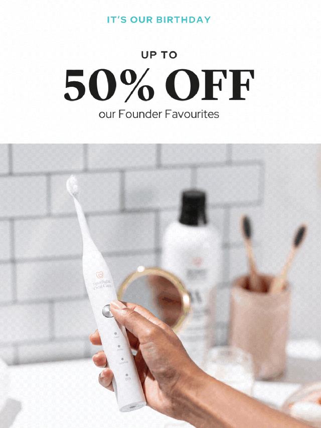 Whether you're looking to whiten your teeth, maintain your oral health, or simply upgrade your dental care routine, there's something for everyone in the Spotlight Oral Care up to 50% off birthday sale affiliated with SpookyMrsGreen.com mindful parenting and modern pagan lifestyle blog.