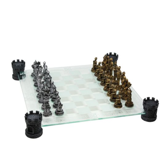 Castle Chess Set from English Heritage Shop affiliated with SpookyMrsGreen.com mindful parenting and modern pagan lifestyle blog.