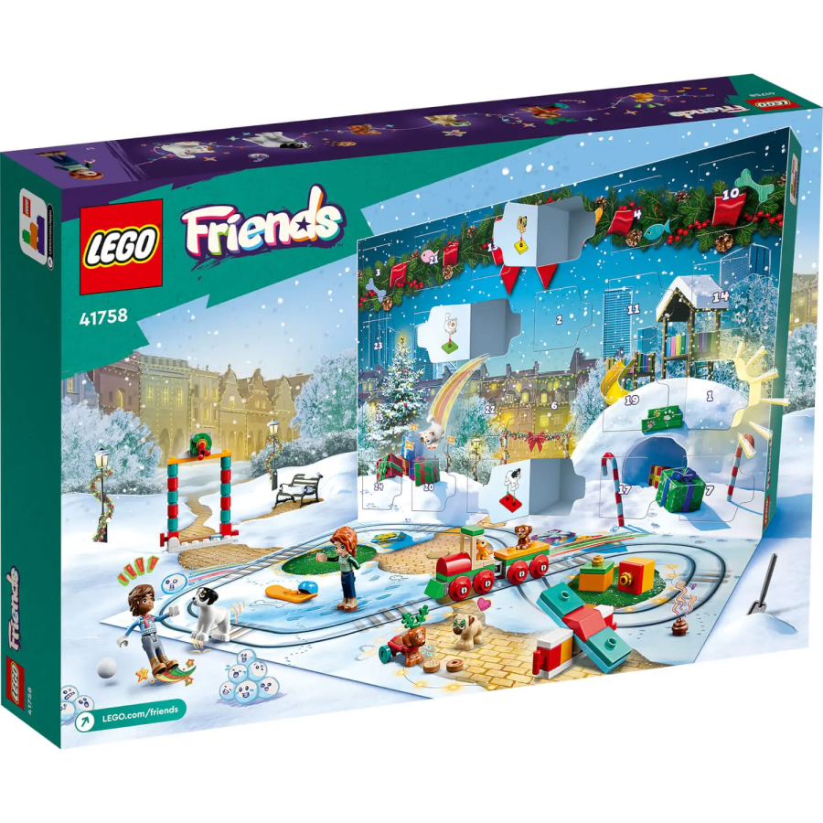 LEGO Friends Advent Calendar 2023 ref 41758 from Zavvi affiliated with SpookyMrsGreen.com mindful parenting and modern pagan lifestyle blog.