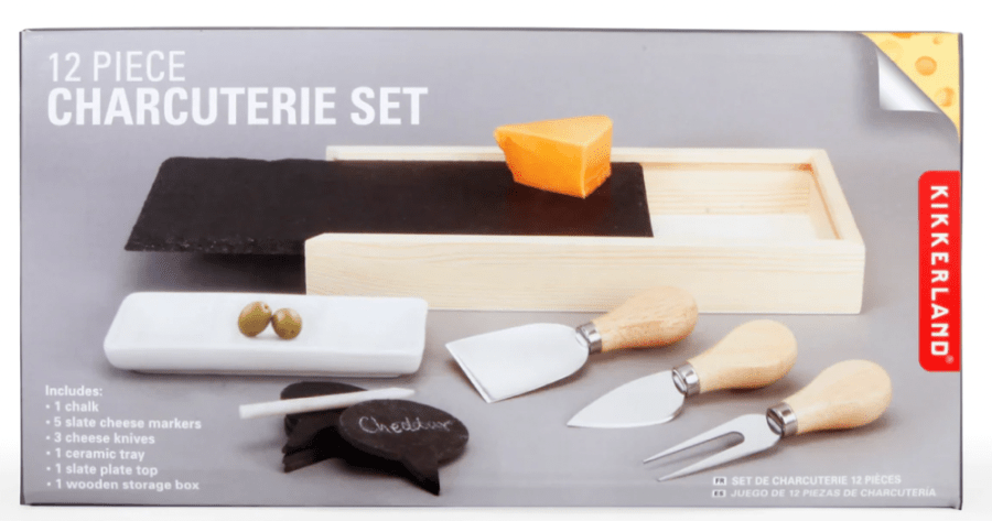 Image of 12 Piece Charcuterie Set from Kikkerland affiliated with SpookyMrsGreen.com mindful parenting and modern pagan lifestyle blog.