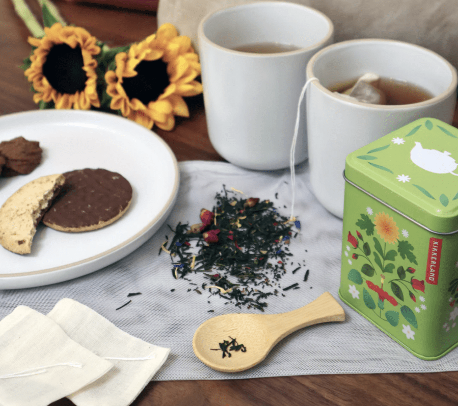 Image of Make Your Own Tea Kit from Kikkerland affiliated with SpookyMrsGreen.com mindful parenting and modern pagan lifestyle blog.