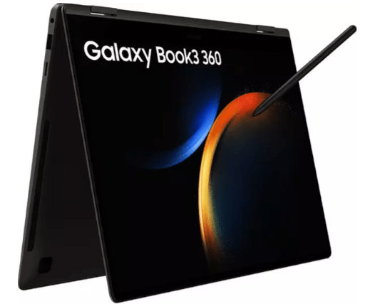 Image of SAMSUNG Galaxy Book3 360 2 in 1 Laptop - Intel® Core™ i5, 256 GB SSD, Graphite from Currys affiliated with SpookyMrsGreen.com mindful parenting and modern pagan lifestyle blog.