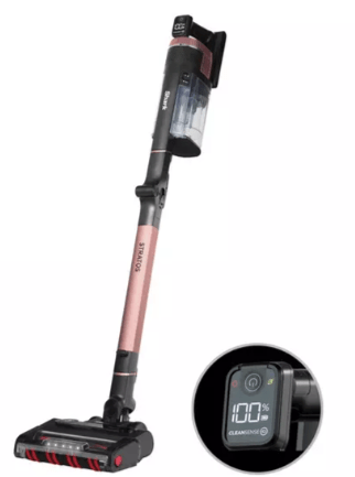 Image of SHARK Stratos Anti Hair Wrap Plus IZ400UK Cordless Vacuum Cleaner - Rose Gold from Currys affiliated with SpookyMrsGreen.com mindful parenting and modern pagan lifestyle blog.