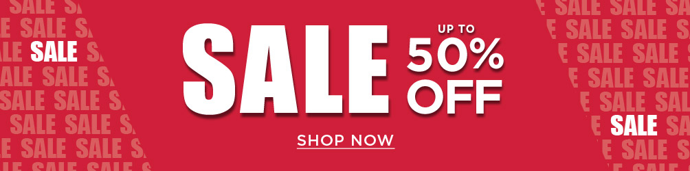 Red background with the word “sale” repeated. Text reads, “Sale up to fifty per cent off shop now.” WHSmith affiliated with SpookyMrsGreen.com mindful parenting and modern pagan lifestyle blog.
