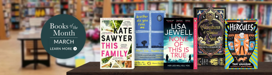 Books of the Month for March from Waterstones affiliated with SpookyMrsGreen.com mindful parenting and modern pagan lifestyle blog.