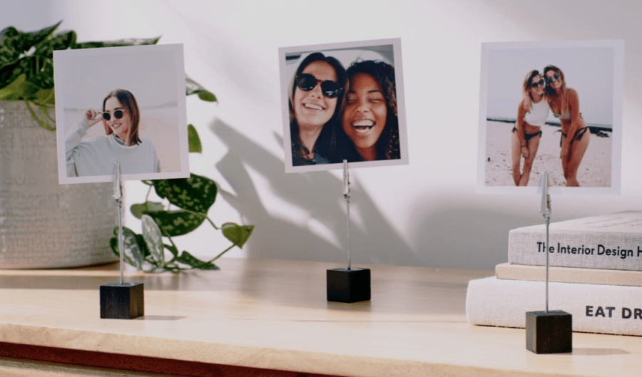 Image of decorative photo holders from Popsa UK affiliated with SpookyMrsGreen.com mindful parenting and modern pagan lifestyle blog.